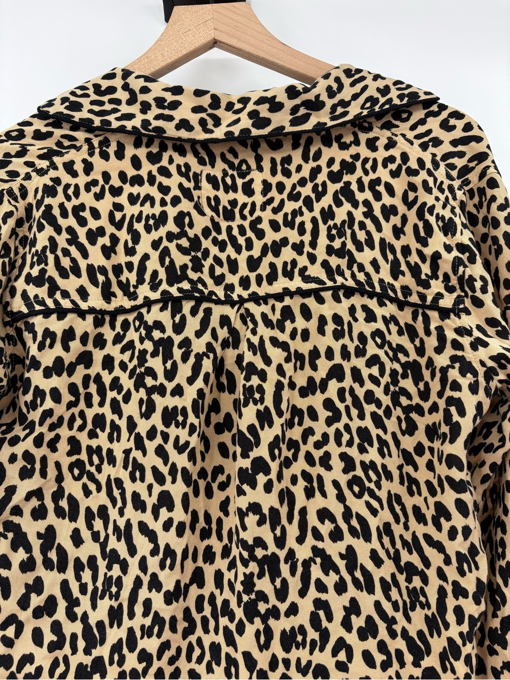 NWT Rails Clara Pajama Set XS Sand Jaguar Leopard Animal Print Rayon Lounge - Picture 13 of 16